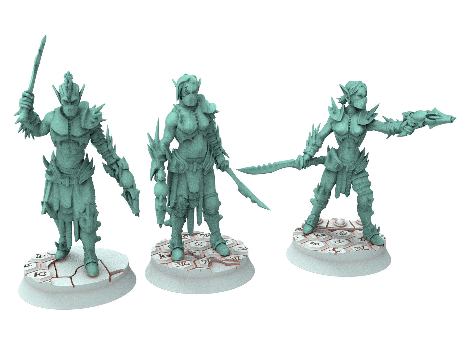 Dark city - Witches, Female gladiators of the Arena Dark eldar drow