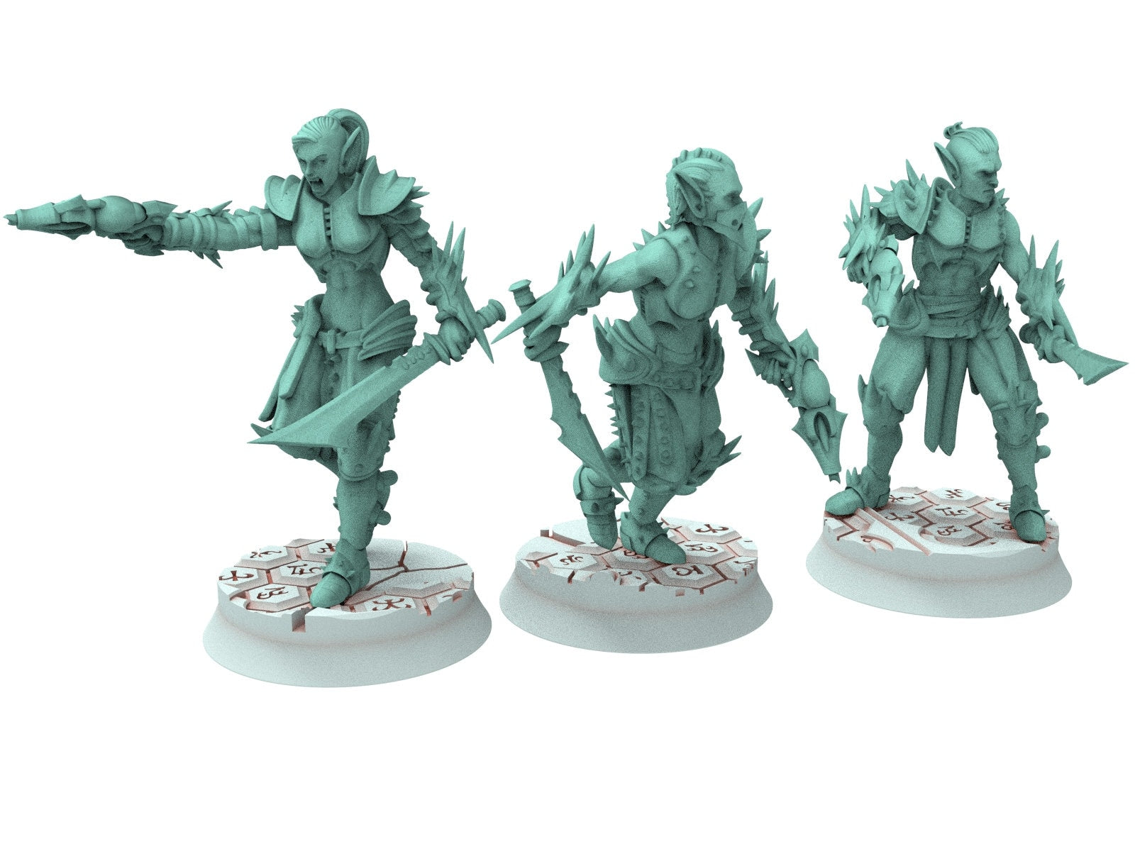 Dark city - Witches, Female gladiators of the Arena Dark eldar drow
