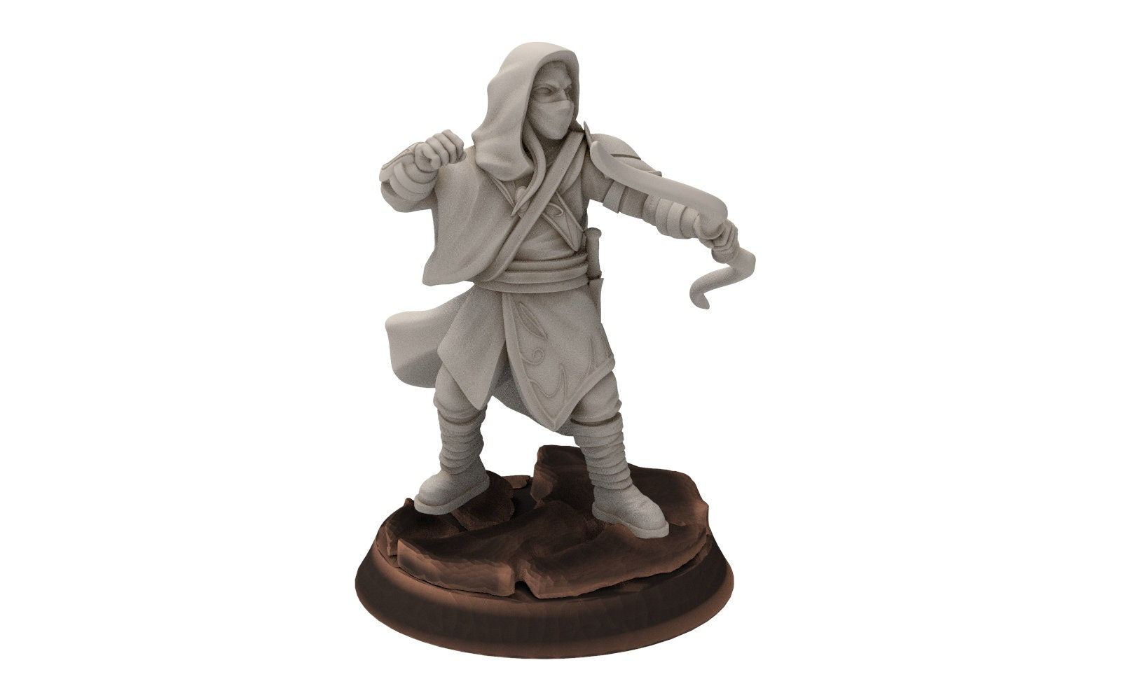 Rivandall - Exiled ranger wanderer, Last Hight elves from the West, Middle rings miniatures pour wargame D&D, SDA... Quatermaster3D