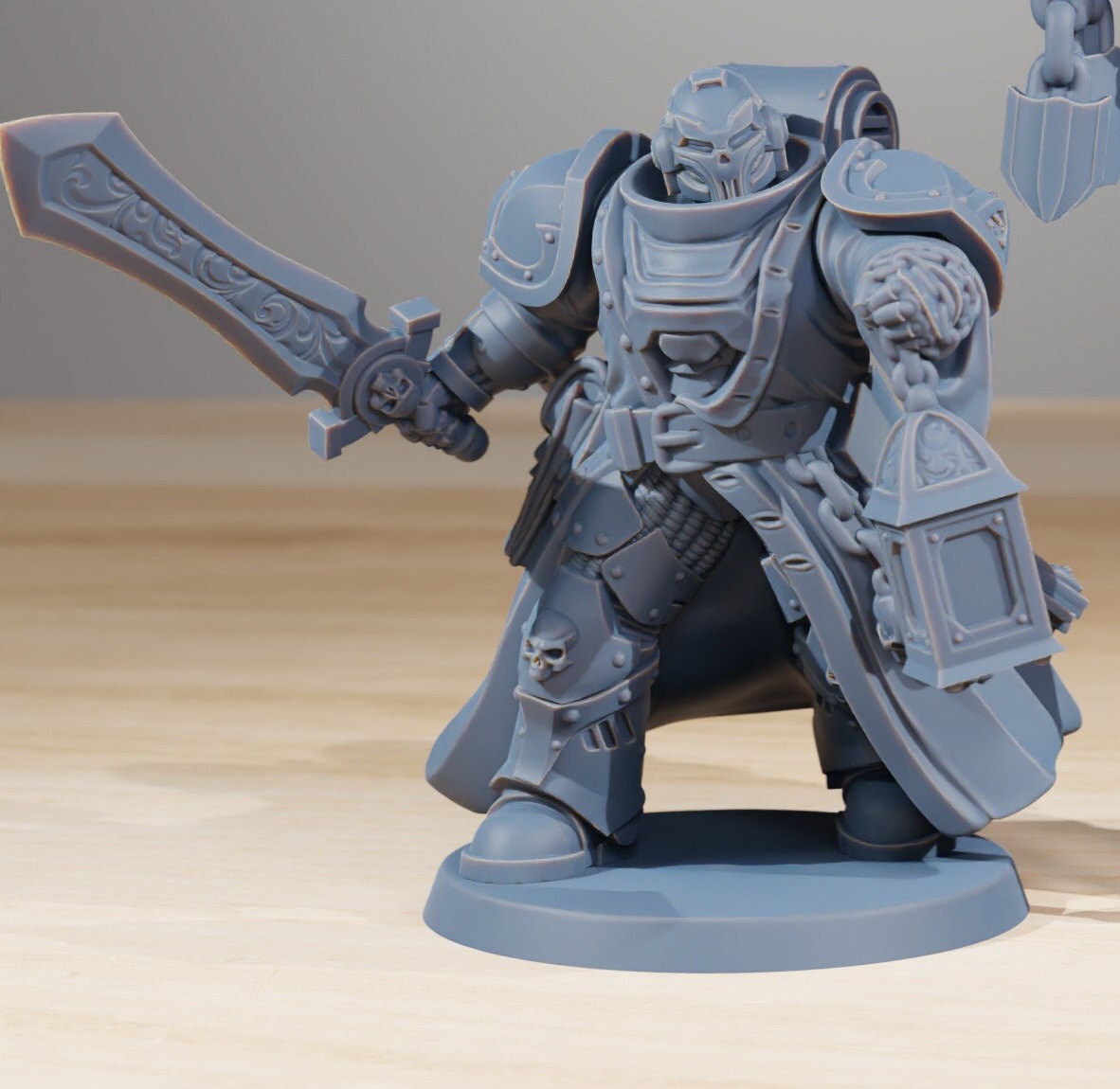 Socratis - Knights Honoured , mechanized infantry, post apocalyptic empire, usable for tabletop wargame.