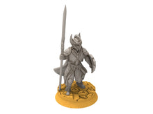 Load image into Gallery viewer, Rivandall - Hight King of the elves, Last elves from the West, Middle rings miniatures pour wargame D&amp;D, SDA... Quatermaster3D miniatures
