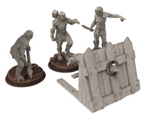 Load image into Gallery viewer, Orcs horde - Scorpio - Assault Orcs, ruined city Bow Balista, Middle rings miniatures for wargame D&amp;D, Lotr... The Printing Goes Ever On

