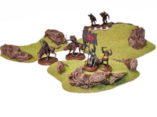 Load image into Gallery viewer, Terrain - Hills, Middle rings miniatures terrain scenery for wargame D&amp;D, Lotr... The Printing Goes Ever On
