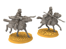 Load image into Gallery viewer, Rivandall - Light Cavalry Elf, Last elves from the West, Middle rings for wargame D&amp;D, Lotr... Modular convertible miniatures Quatermaster3D
