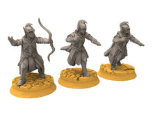 Load image into Gallery viewer, Rivandall - Kingguard Swordman, elves from the West, Middle rings for wargame D&amp;D, Lotr... Modular convertible miniatures Quatermaster3D
