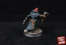 Load image into Gallery viewer, Rundsgaard - Creed&#39;s Warden, imperial infantry, post-apocalyptic empire, usable for tabletop wargame.
