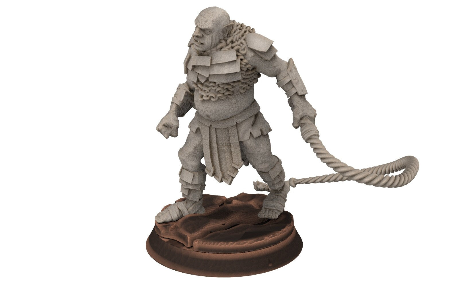 Orc horde - Orc Taskmaster, Orc warriors warband, Middle rings miniatures pour wargame D&D, Lotr... The Printing Goes Ever On