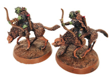 Load image into Gallery viewer, Orcs horde - Mounted Orc Hunters, Orc warriors warband, Middle rings miniatures for wargame D&amp;D, Lotr... Medbury miniatures
