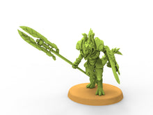 Load image into Gallery viewer, Lost temple - Stellar Lord Lance Saurian Hero lizardmen from the East usable for Oldhammer, battle, king of wars, 9th age
