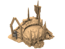 Load image into Gallery viewer, Terrain - Spawning Pit Terrain, Middle rings miniatures terrain scenery for wargame D&amp;D, Lotr... The Printing Goes Ever On
