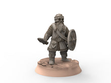 Load image into Gallery viewer, Dwarves - Kalak Swordmen, The Dwarfs of The Mountains, for Lotr, Khurzluk Miniatures
