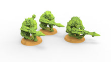 Load image into Gallery viewer, Green Skin - Orc Boss Rocket Commando
