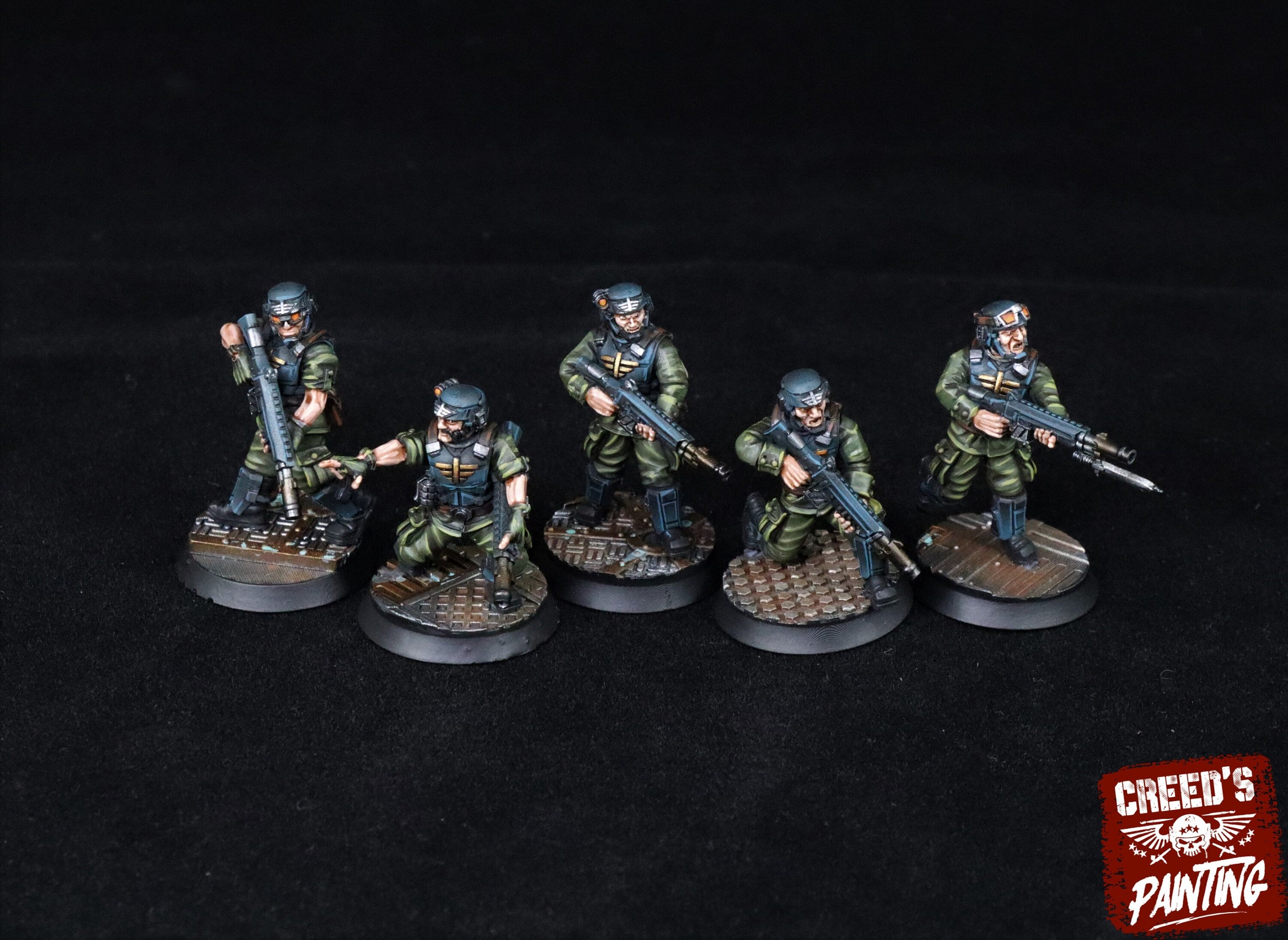 Rundsgaard - Cadet, imperial infantry, post-apocalyptic empire, usable for tabletop wargame.