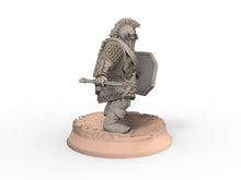 Load image into Gallery viewer, Dwarves - Kalak Axemen, The Dwarfs of The Mountains, for Lotr, Khurzluk Miniatures
