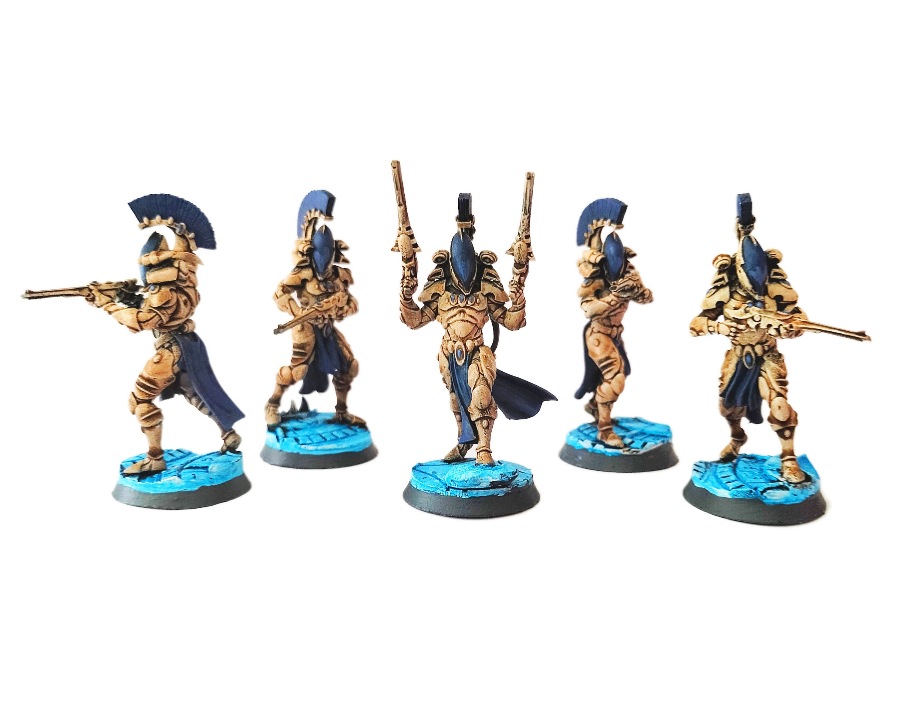 Space Elves - Elite Guard eldar with riffles and pistols