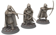 Load image into Gallery viewer, Gandor - Citadel Guard Siege engineer Captain Crew members, Defender of the city wall, miniature for wargame D&amp;D, Lotr... Medbury miniatures

