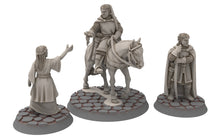 Load image into Gallery viewer, Gandor - Citadel guard Mounted Army bundle, Defender of the city wall, miniature for wargame D&amp;D, Lotr... Medbury miniatures
