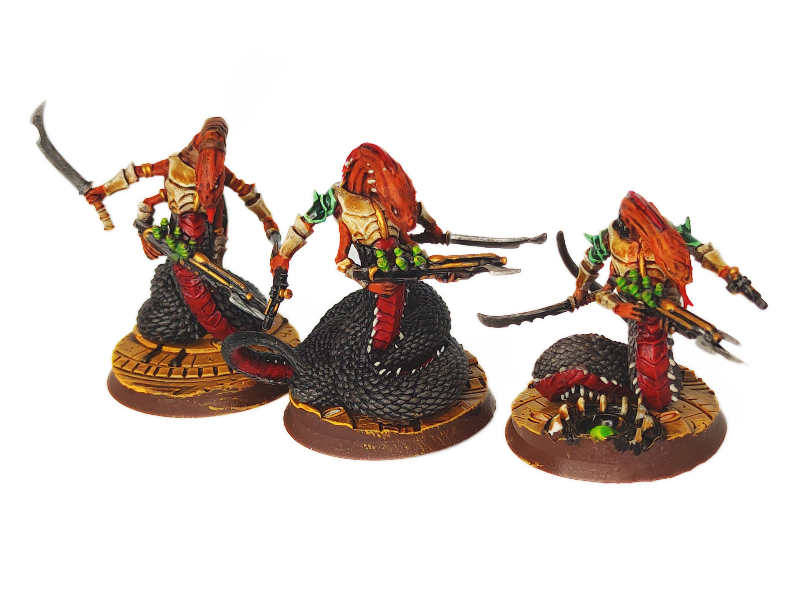 Dark City - Mercenary Snakes Warriors Dark eldar drow