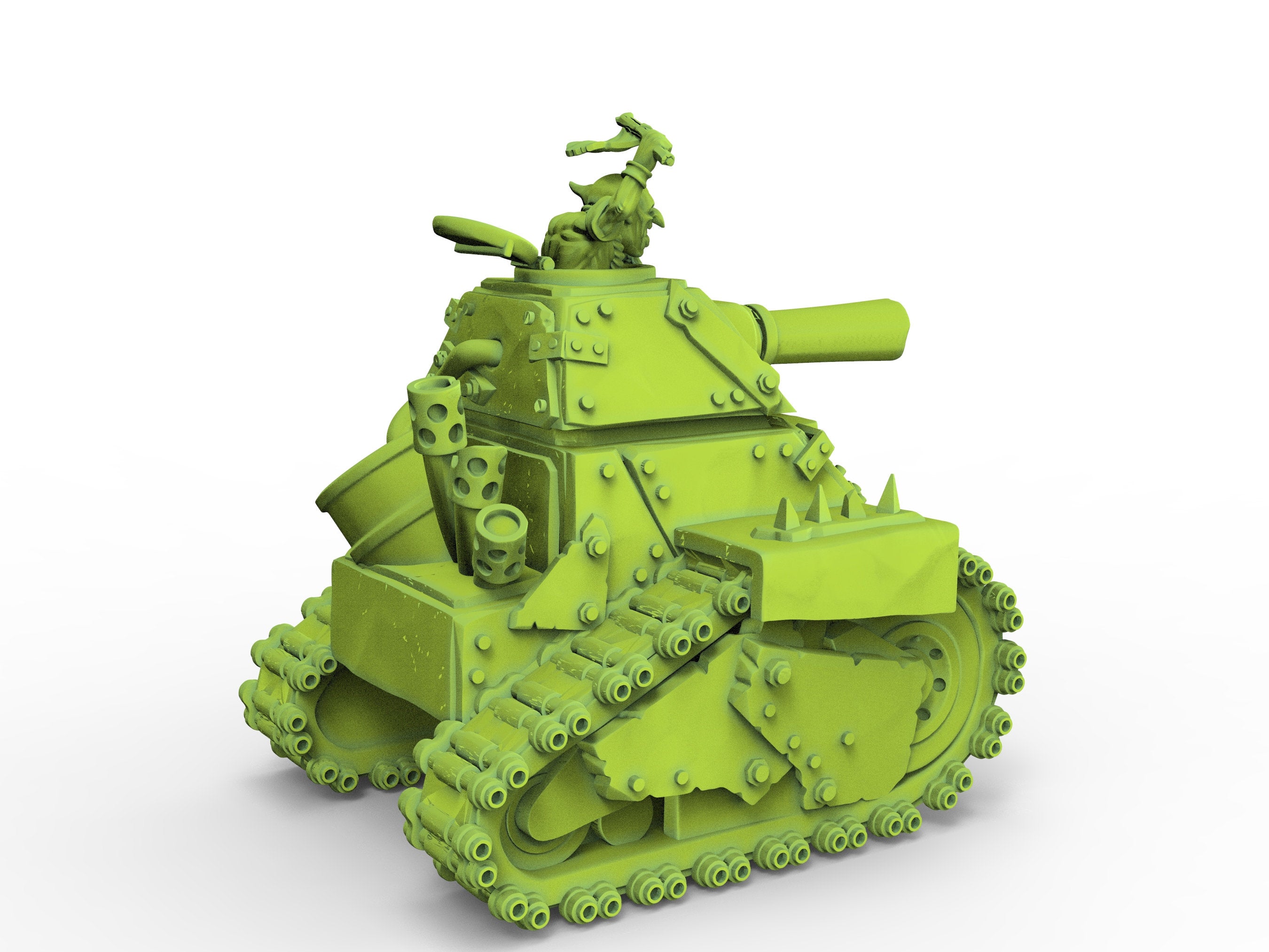 Green Skin - Goblin Tank Kit, Orc Speed Cult