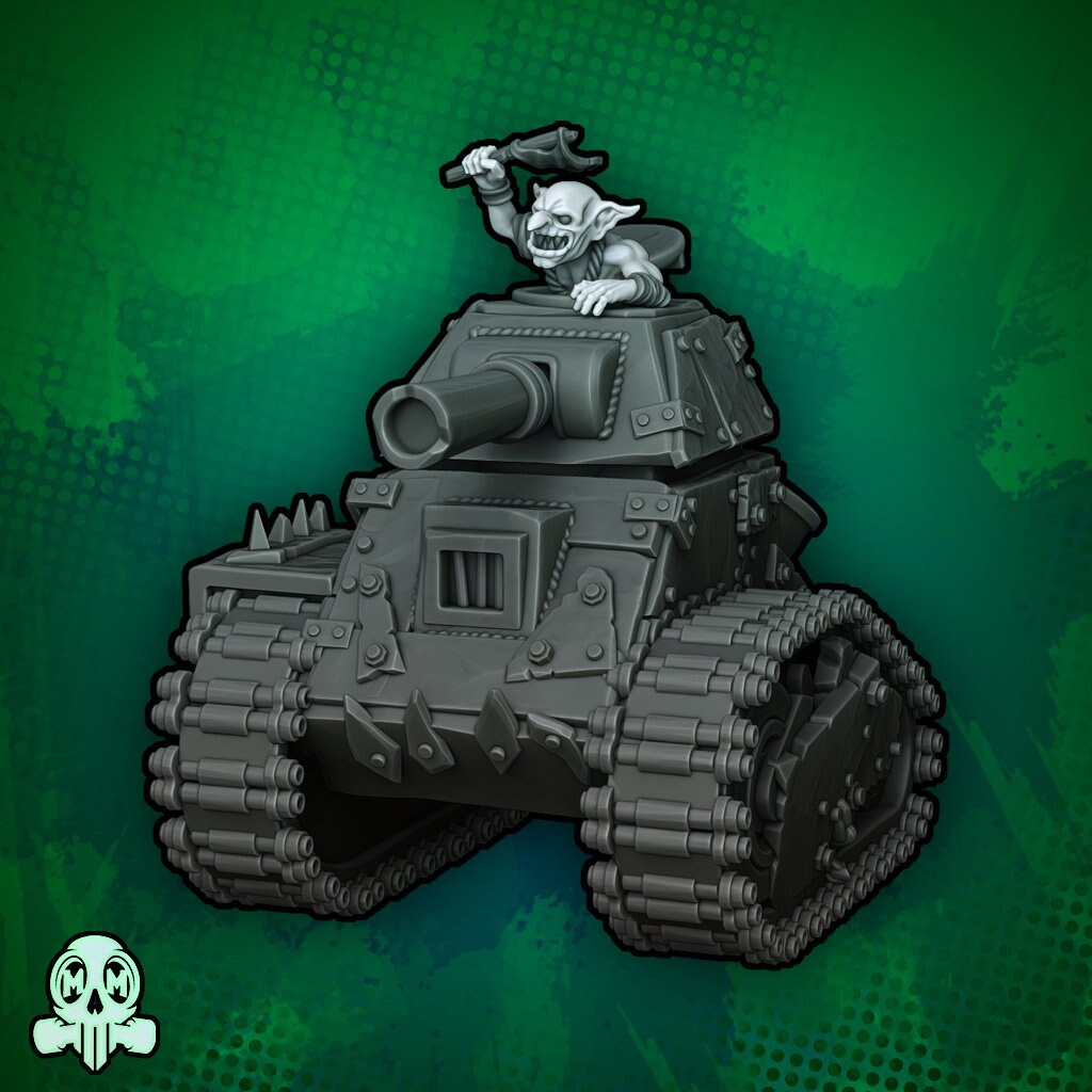 Green Skin - Goblin Tank Kit, Orc Speed Cult