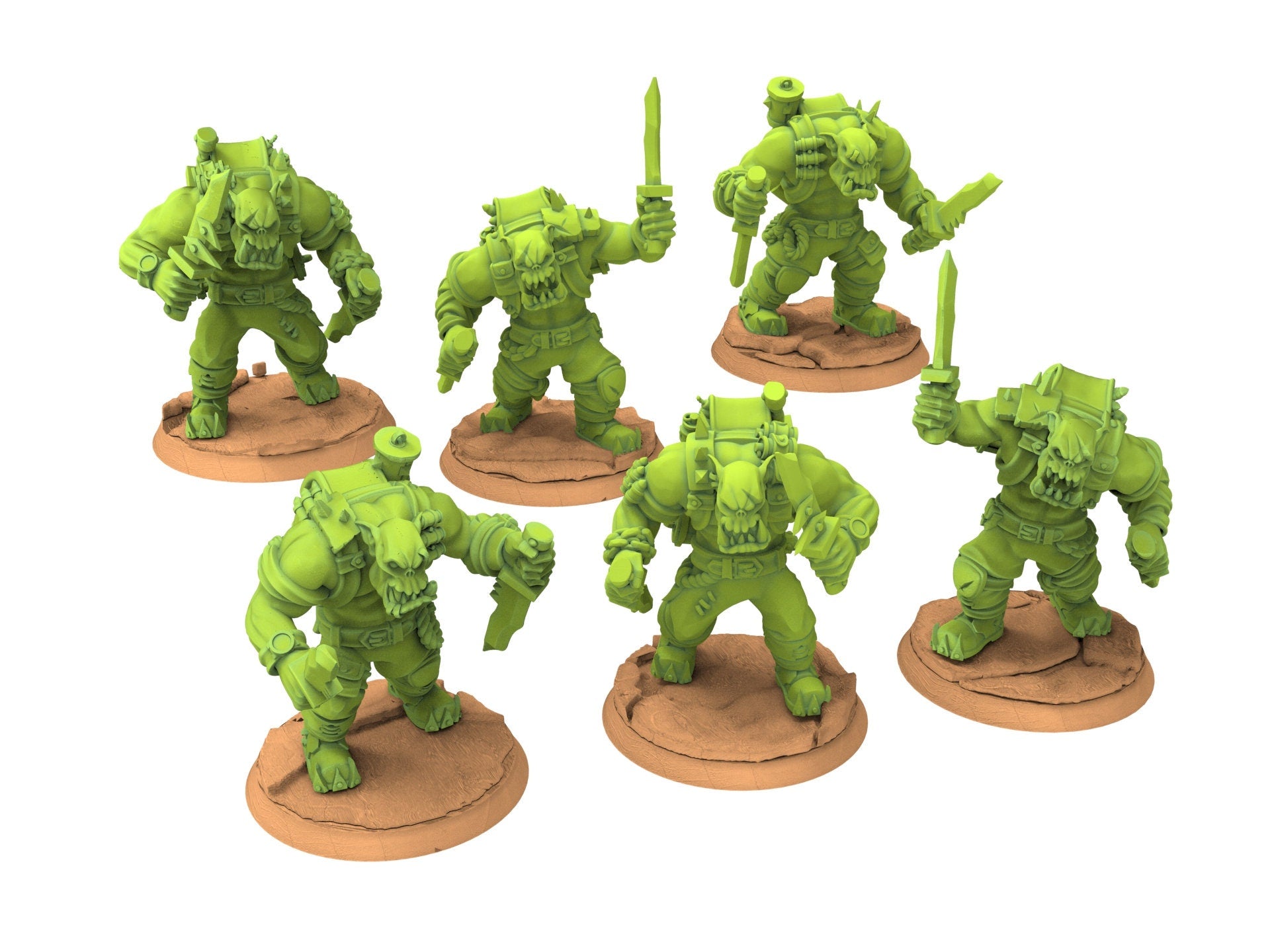 Green Skin - Orc kommando Modular Kit