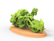 Load image into Gallery viewer, Green Skin - Warbikes Shooters V2  Orc Speed Cult
