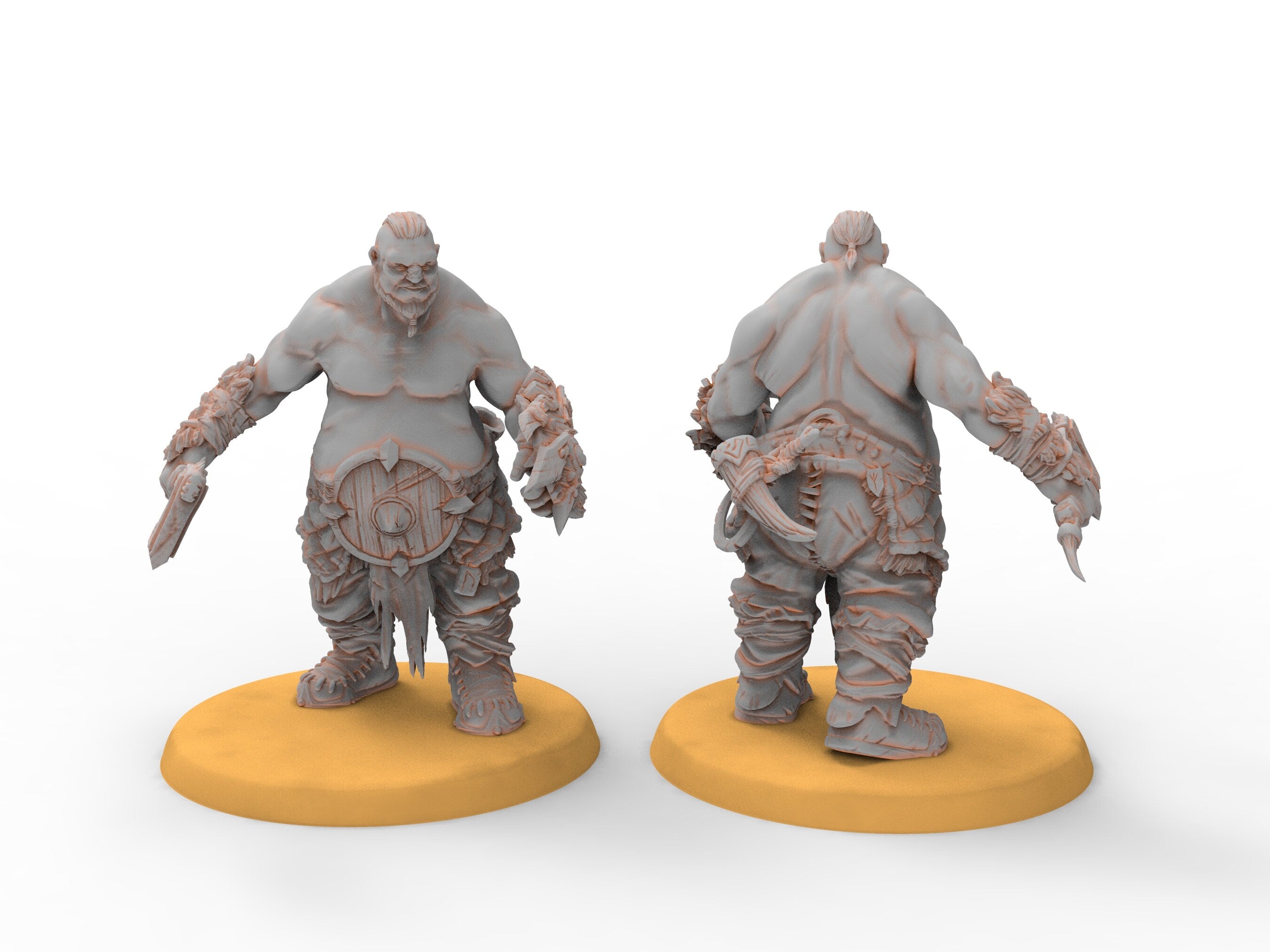 Ogres - Hunger Sons with Shield, The March of the Ogors, Sons of the Everfeast.