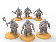 Load image into Gallery viewer, Ogres - Hunger Sons with Shield, The March of the Ogors, Sons of the Everfeast.
