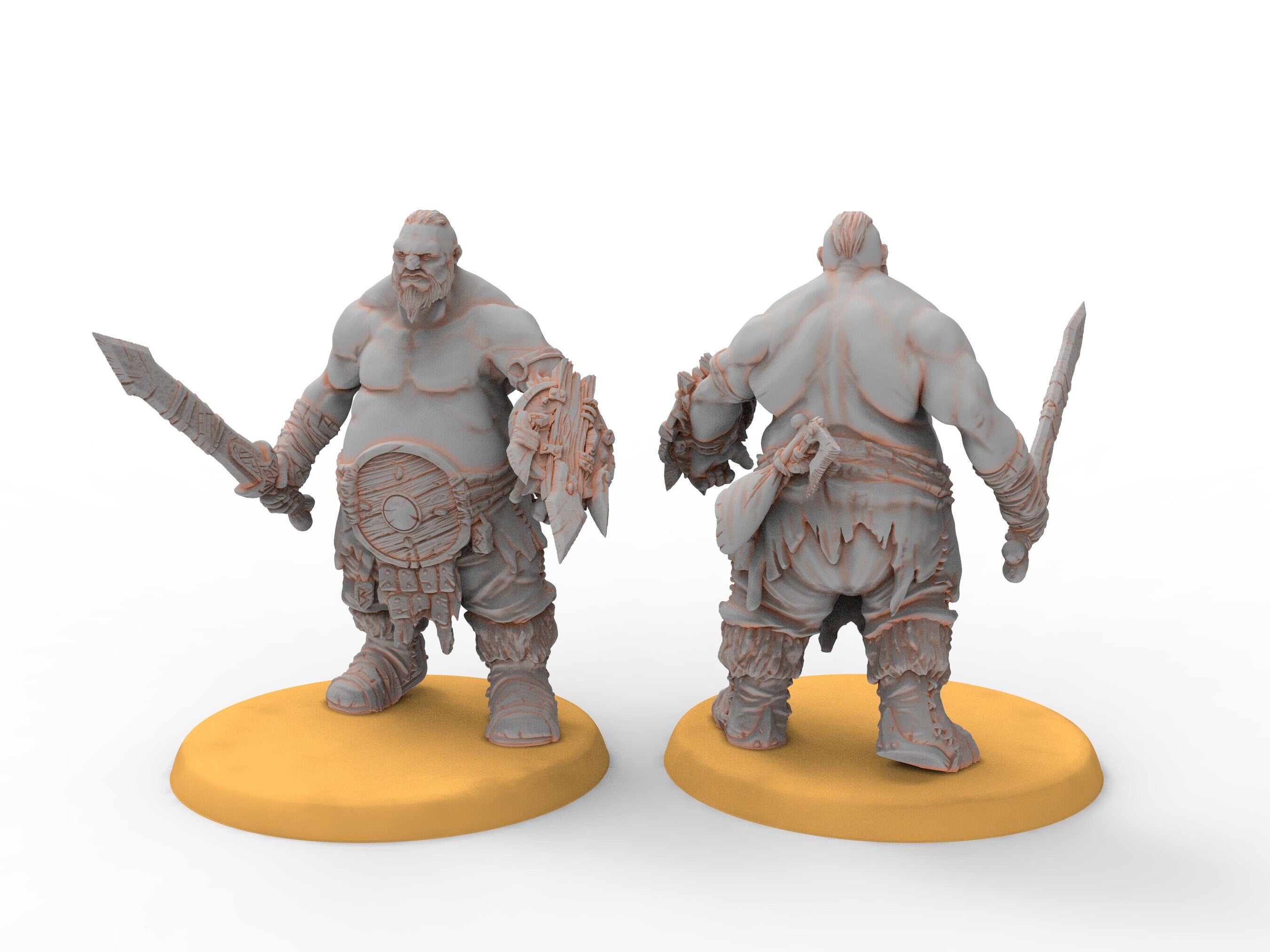 Ogres - Hunger Sons with Shield, The March of the Ogors, Sons of the Everfeast.