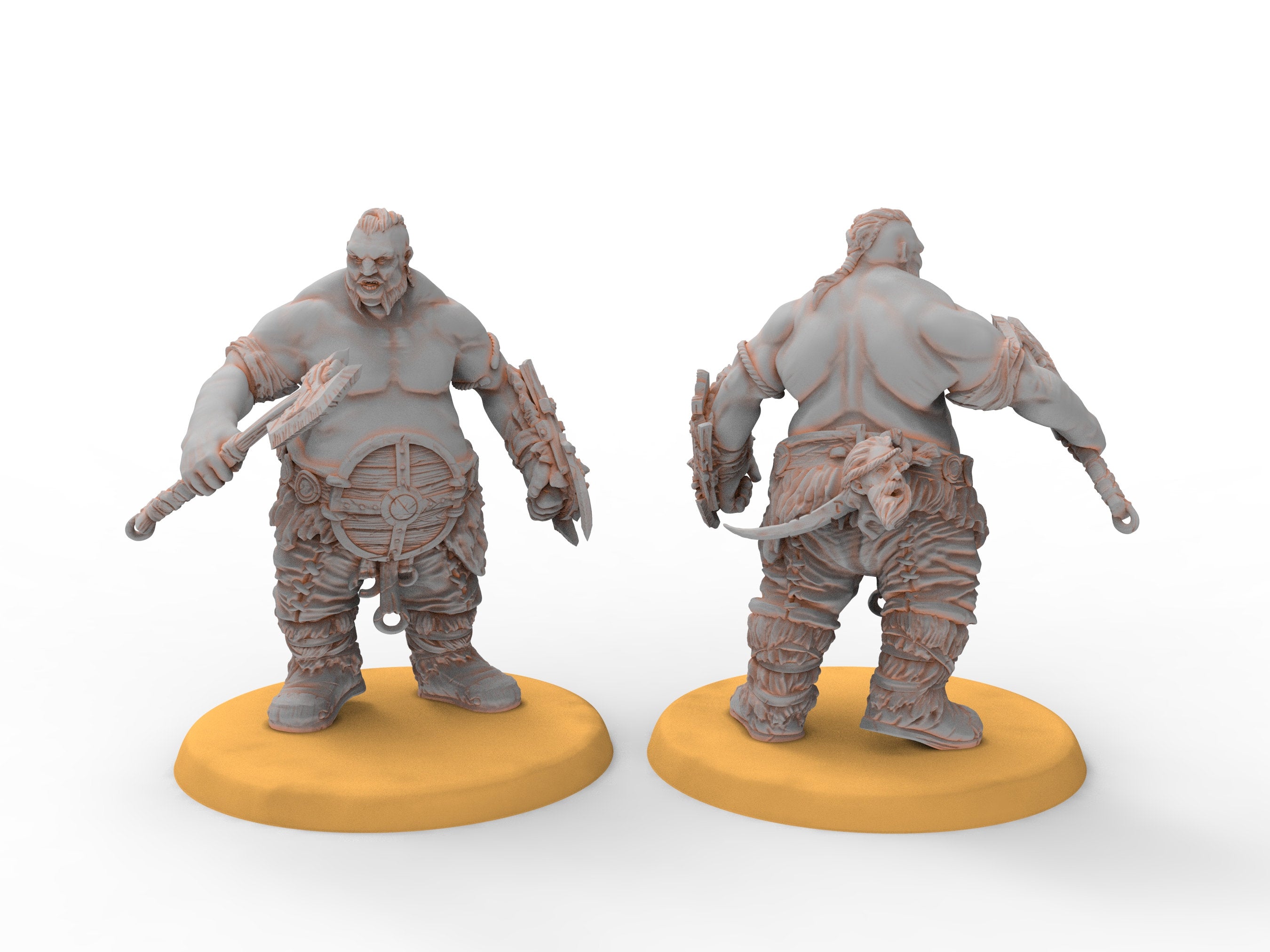 Ogres - Hunger Sons with Shield, The March of the Ogors, Sons of the Everfeast.