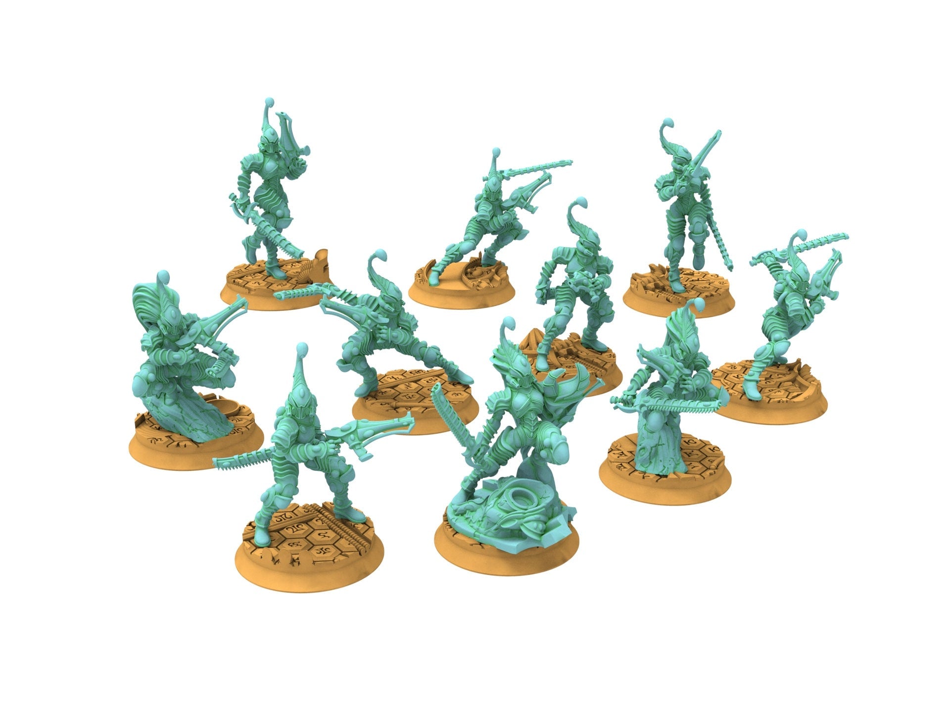 Space Elves - Bones Eviscerators Troops