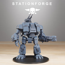 Load image into Gallery viewer, Socratis - Dreadstorm , mechanized infantry, post apocalyptic empire, usable for tabletop wargame.

