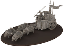 Load image into Gallery viewer, Dwarves - Silver Goat Dwarves Chariot
