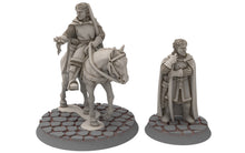 Load image into Gallery viewer, Gandor - Citadel guard Mounted Army bundle, Defender of the city wall, miniature for wargame D&amp;D, Lotr... Medbury miniatures
