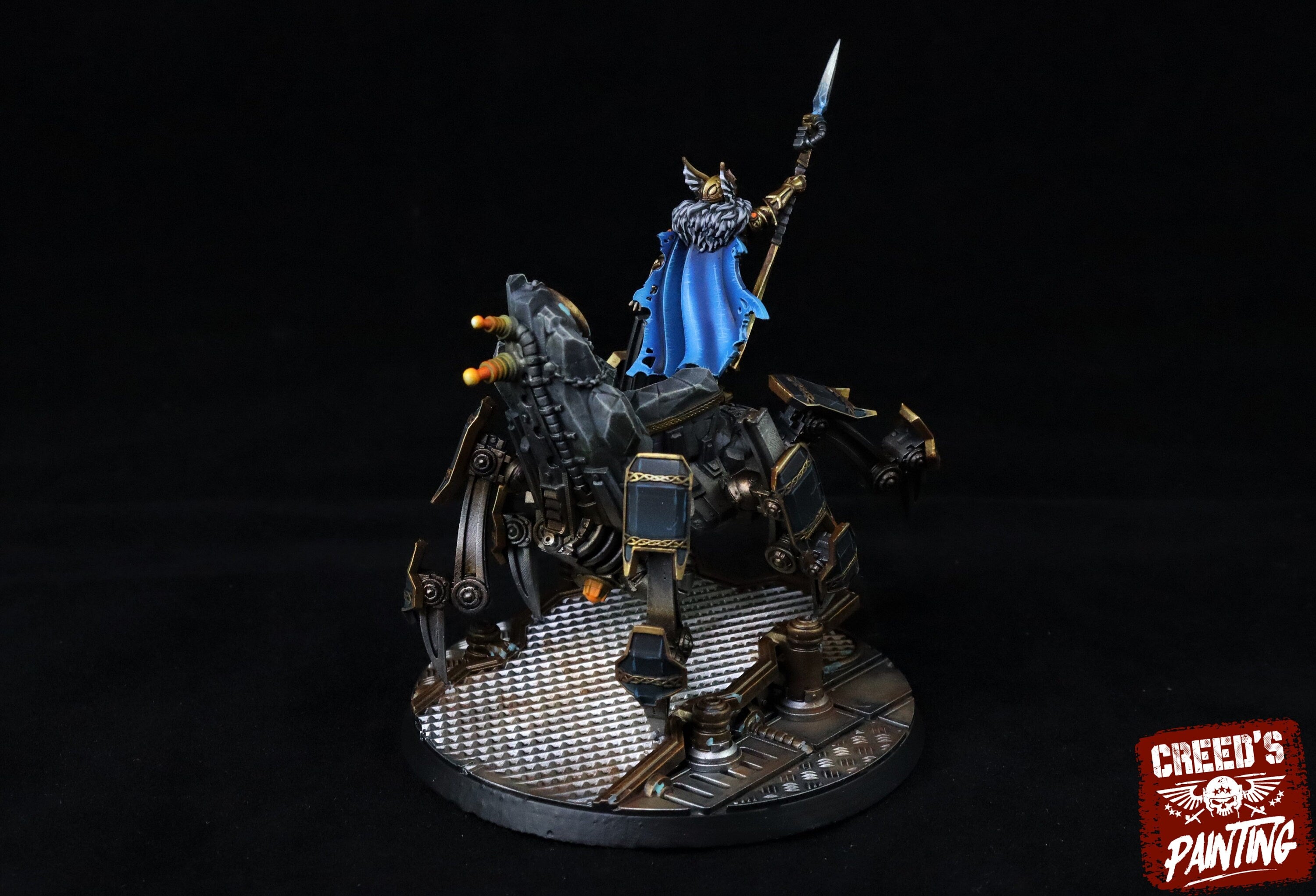 Rundsgaard - Creed's Warden, imperial infantry, post-apocalyptic empire, usable for tabletop wargame.