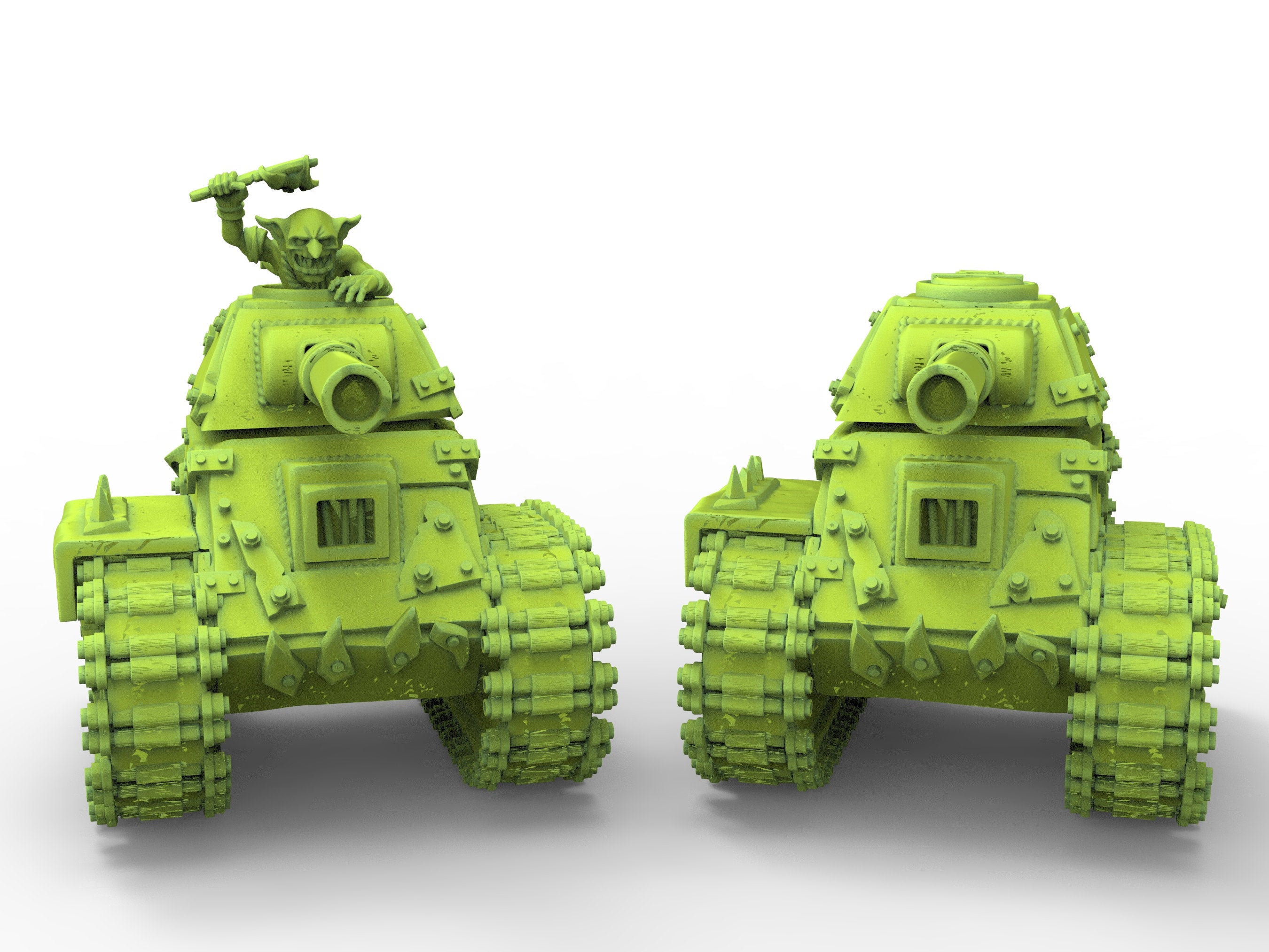 Green Skin - Goblin Tank Kit, Orc Speed Cult