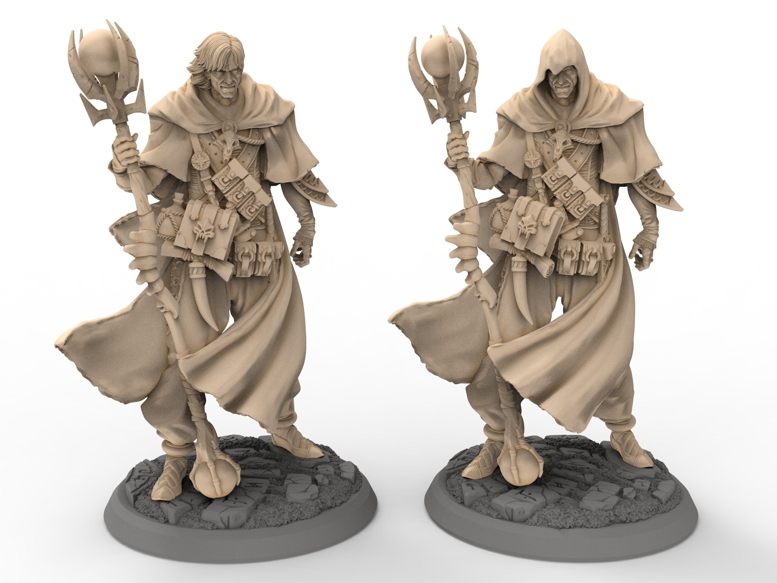 Humans - Shadow Wanderer, for Wargames, Pathfinder, Dungeons & Dragons and other TTRPG.