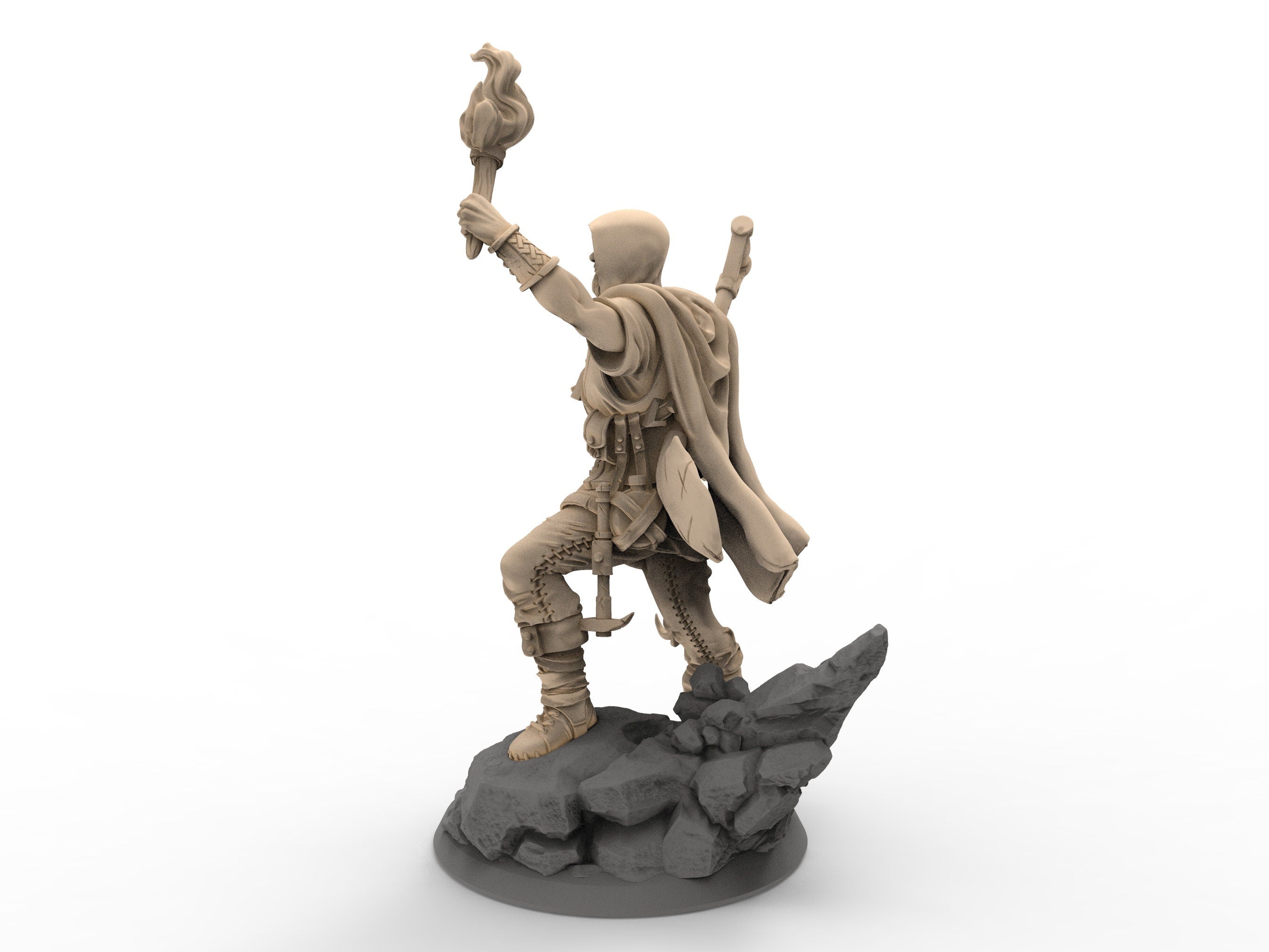 Humans - Haemir the Explorer, for Wargames, Pathfinder, Dungeons & Dragons and other TTRPG.