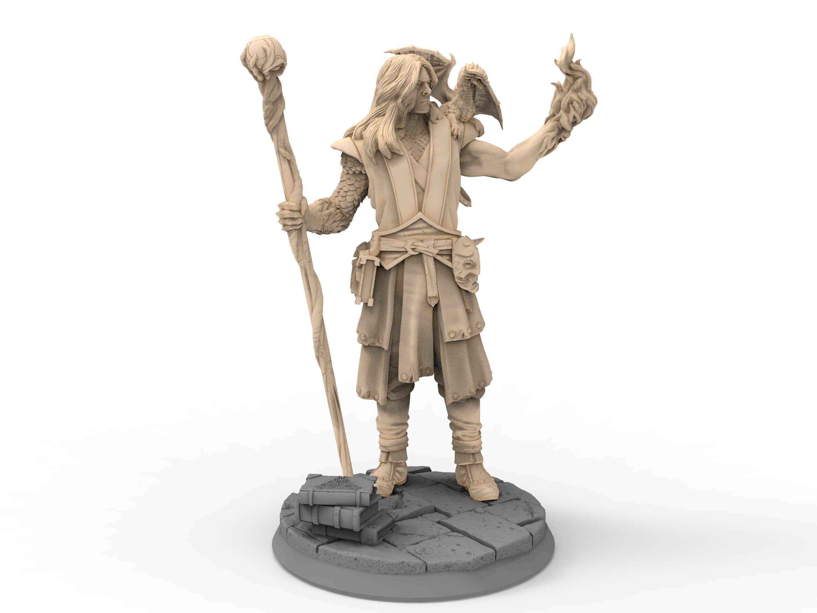 Humans - Talandir, The Elf Wizard, for Wargames, Pathfinder, Dungeons & Dragons and other TTRPG.