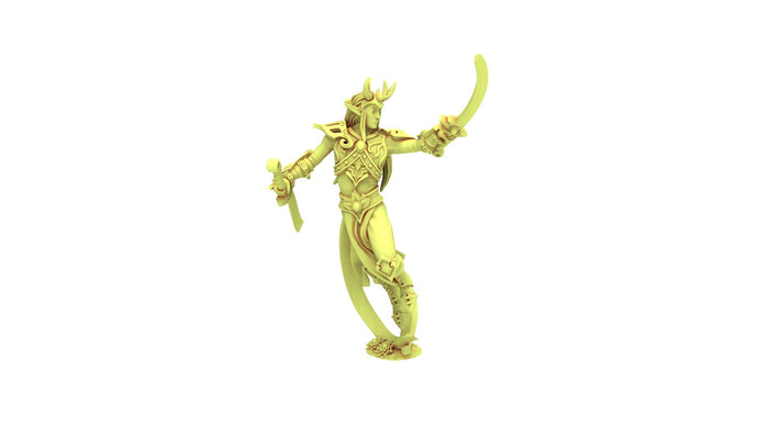 Sylvan Elves - Lord Blade Dancer, forest keeper, nature's defender