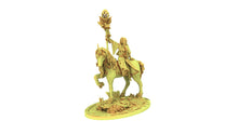 Load image into Gallery viewer, Sylvan Elves - Enchantress on Unicorn, forest keeper, nature&#39;s defender
