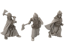 Load image into Gallery viewer, Rohan - Hengstland Mounted Shield Maidans, marksman Knight of Rohan,  the Horse-lords,  rider of the mark,  minis for wargame D&amp;D, Lotr...
