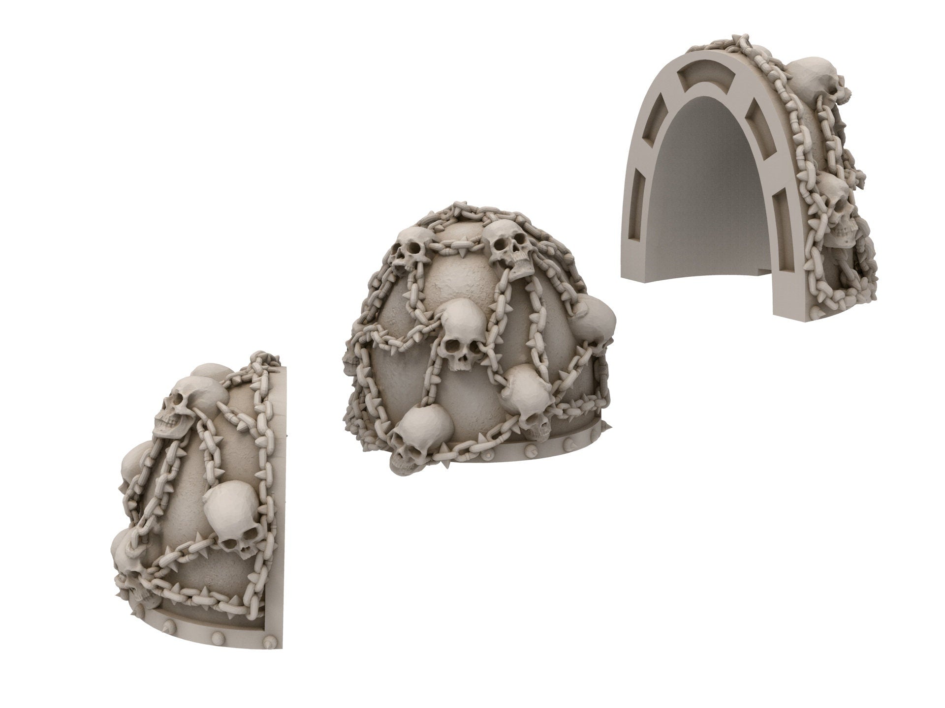 Bitz - Shoulder Pads, Marines, spaces conqueror, humanity warrior