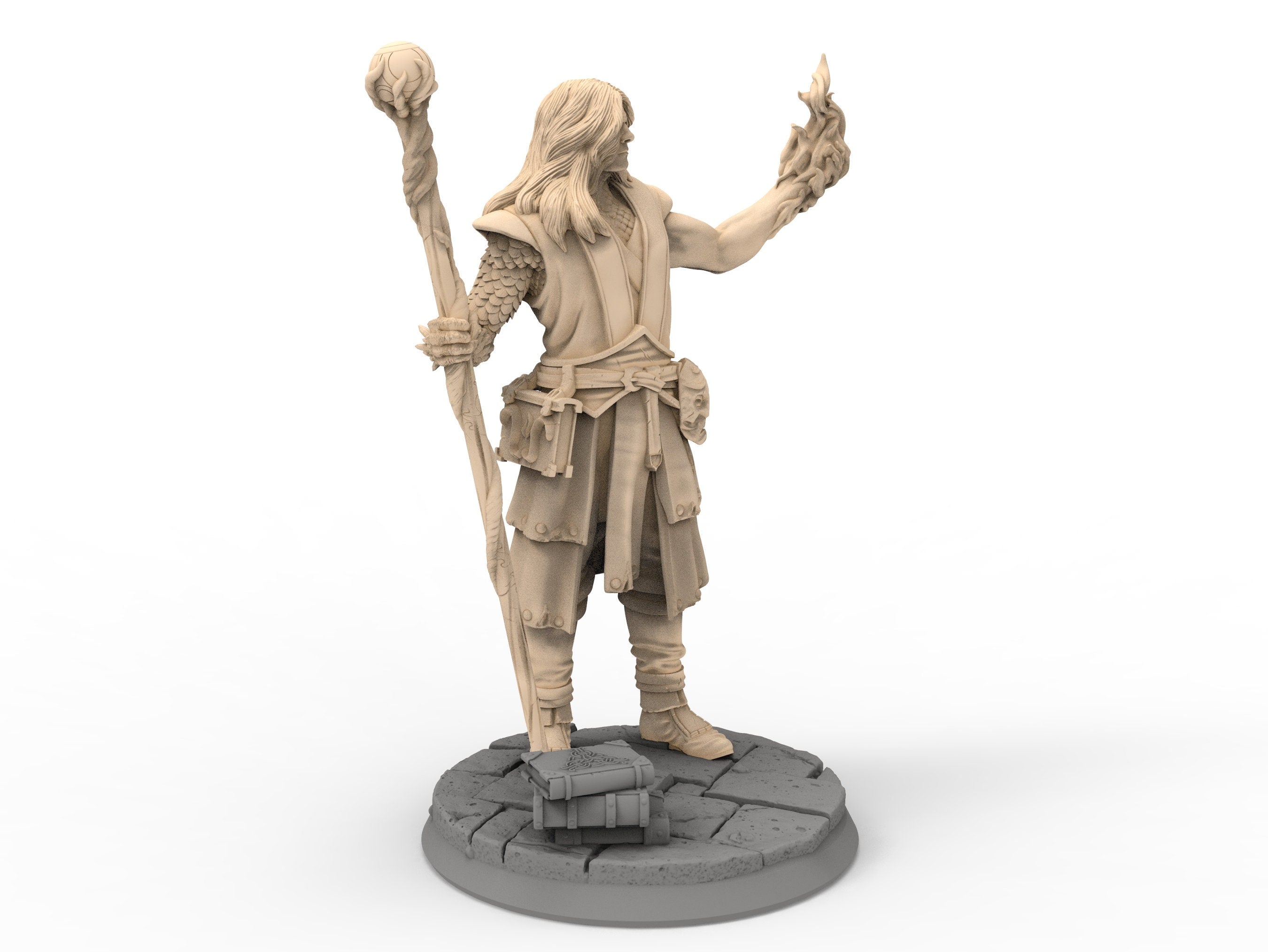 Humans - Talandir, The Elf Wizard, for Wargames, Pathfinder, Dungeons & Dragons and other TTRPG.