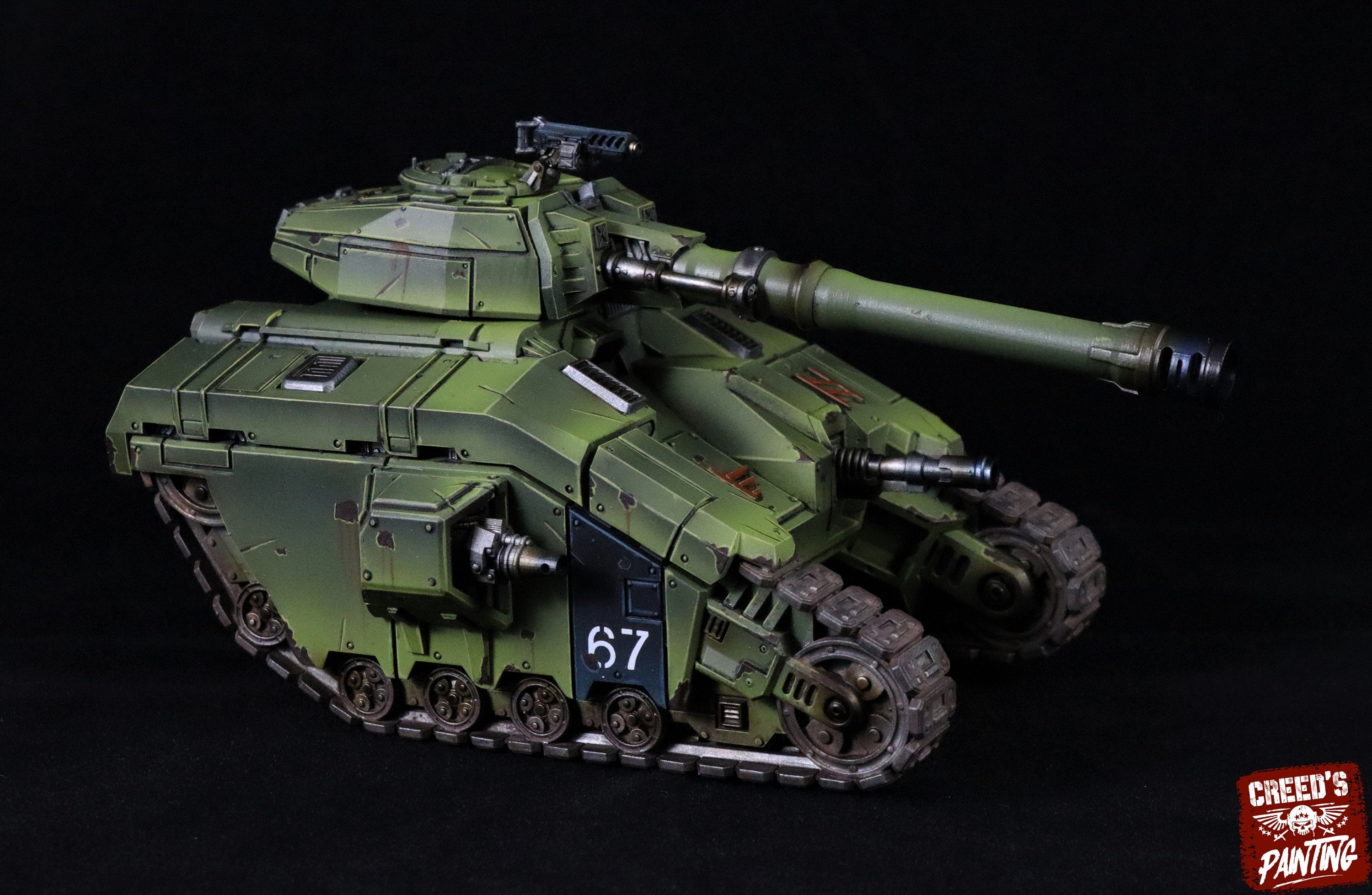 Rundsgaard - Fenrir Battle Tank, imperial infantry, post-apocalyptic empire, usable for tabletop wargame.