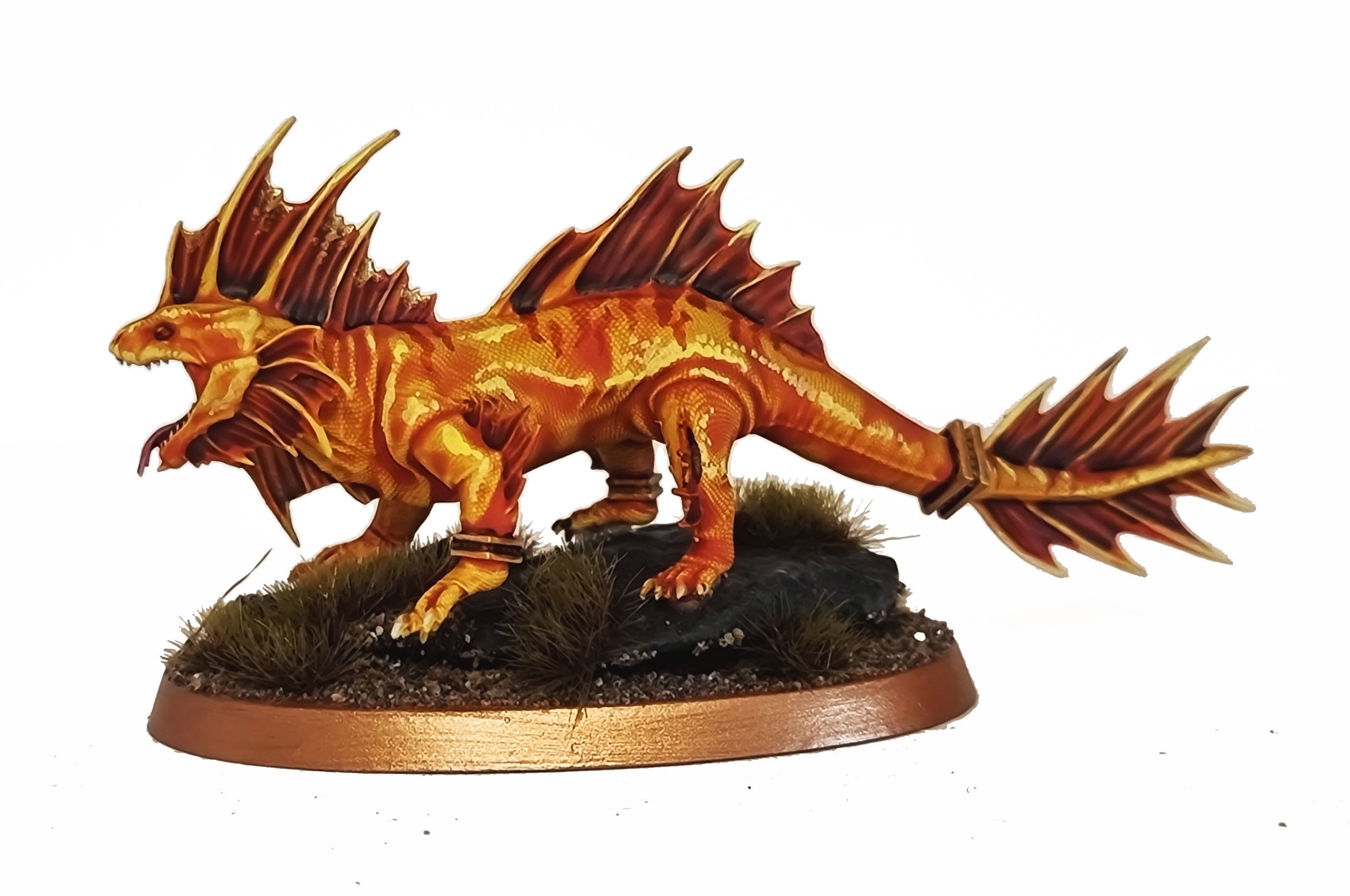 Lost temple - Salamander lizardmen usable for Oldhammer, battle, king of wars, 9th age From the South