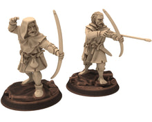Load image into Gallery viewer, Medieval - Whelsh Archer, 10th 11th 12th 13th 14th century England army,  28mm Historical Wargame, Saga... Medbury miniatures

