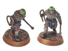 Load image into Gallery viewer, Orc horde - Orc commanders, Orc warriors warband, Middle rings miniatures pour wargame D&amp;D, Lotr... Medbury miniatures
