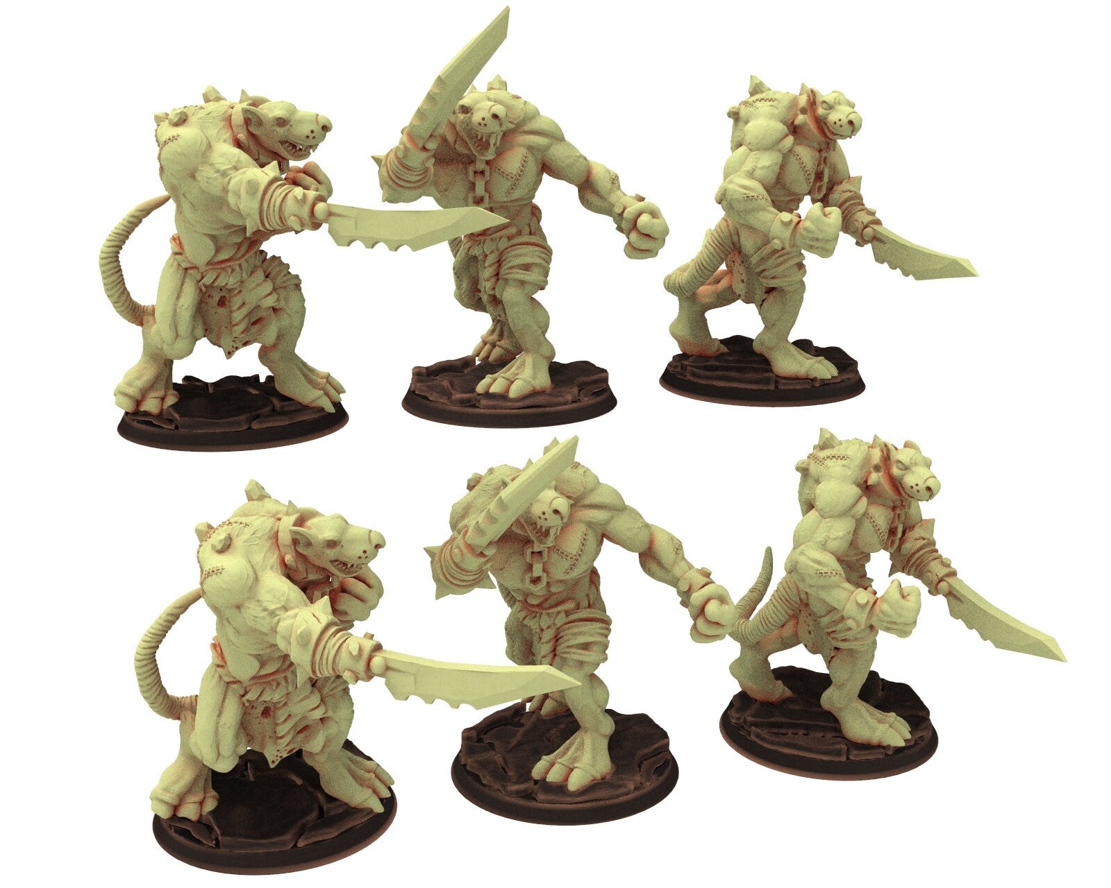 Rattigan - Giant rat Warriors, big mouse, plague spreader