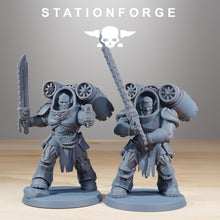 Load image into Gallery viewer, Socratis - Deviators, mechanized infantry, post apocalyptic empire, usable for tabletop wargame.
